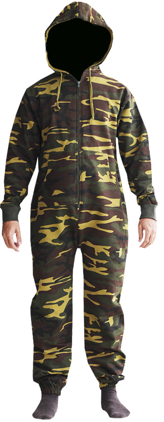 camouflage onesie for men